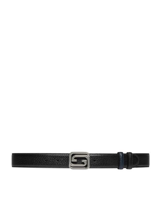 Gucci Leather Reversible Interlocking G Belt