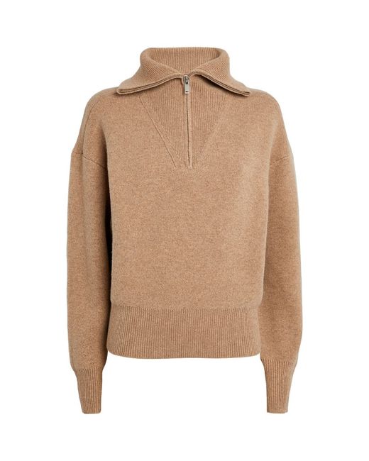 marant étoile Half-Zip Fancy Sweater