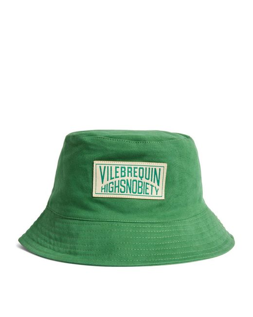 Vilebrequin x Highsnobiety Logo Bucket Hat