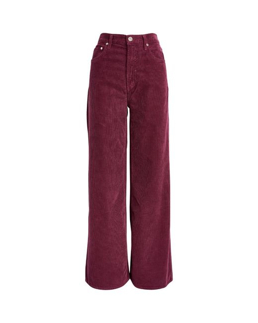 Citizens of Humanity Corduroy Paloma Wide-Leg Trousers
