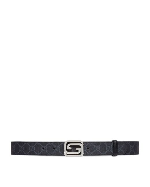 Gucci Leather Reversible Interlocking G Belt