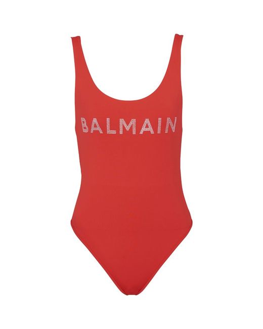 Balmain Logo Swimsuit