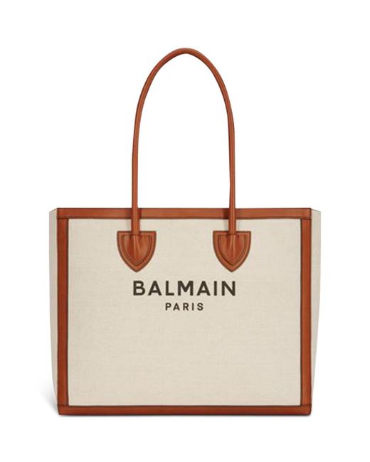 Balmain Canvas B-Army Shopper Bag