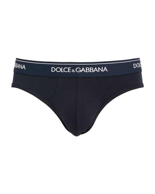 Dolce & Gabbana Logo Midi Briefs Pack of 2