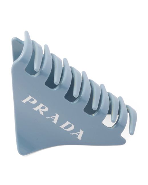 Prada Logo Hair Clip