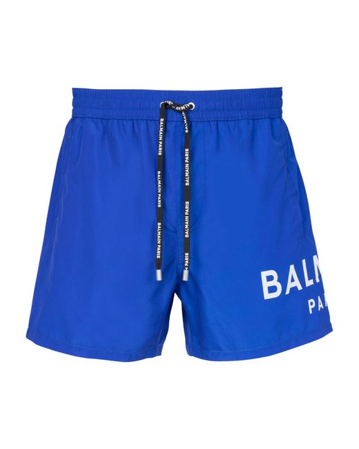 Balmain Logo Swim Shorts