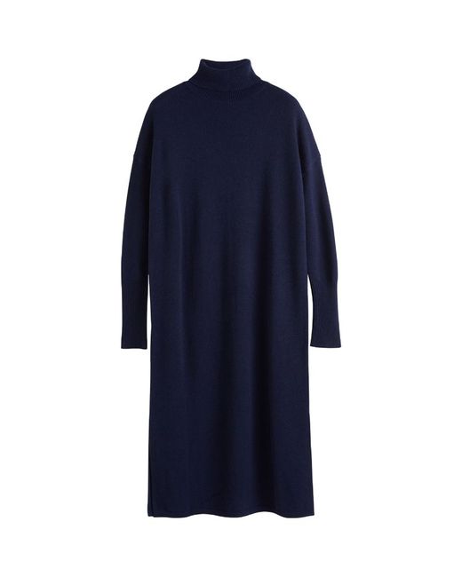 Chinti And Parker Wool-Cashmere Rollneck Jumper Dress