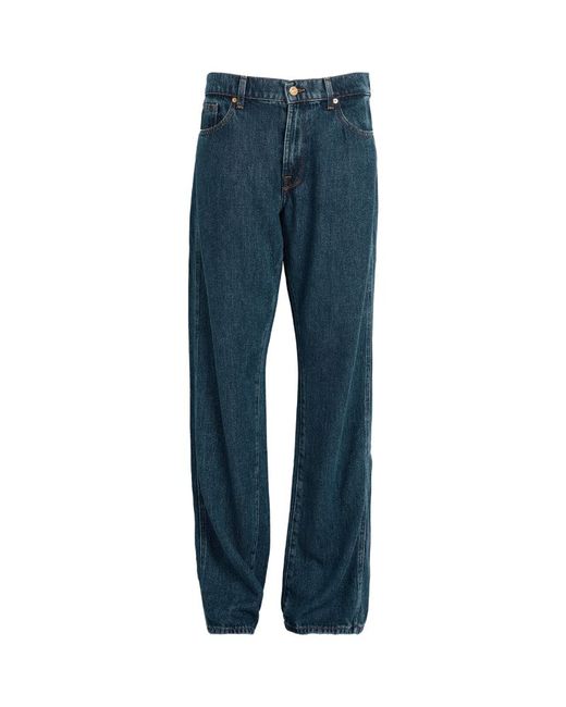 7 For All Mankind Tess High-Rise Straight Jeans