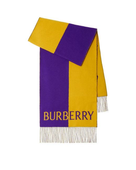 Burberry Wool-Cashmere EKD Scarf