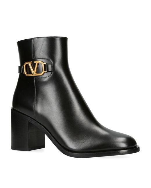 Valentino Garavani VLogo Signature Ankle Boots 75