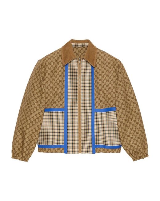 Gucci Reversible Checked GG Jacket