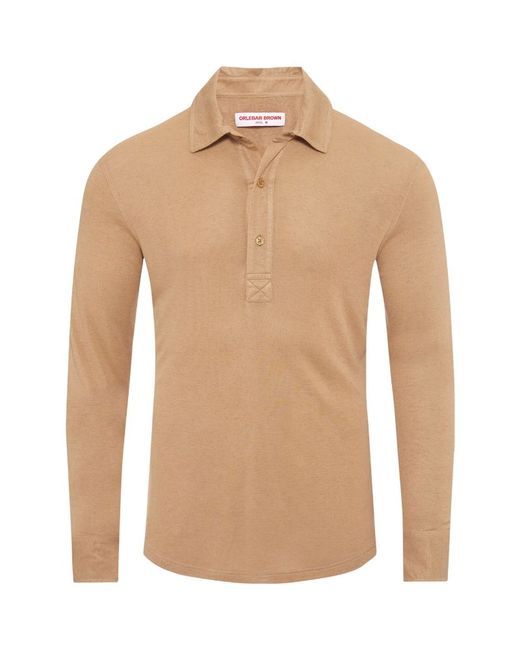 Orlebar Brown Cashmere-Blend Sebastian Polo Shirt