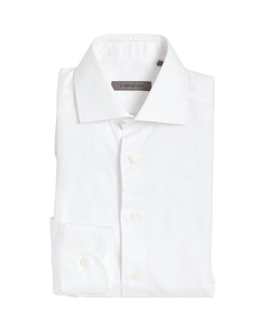 Corneliani Twill Long-Sleeve Shirt