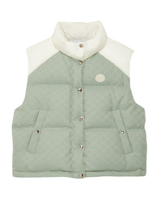 Gucci GG Canvas Padded Gilet