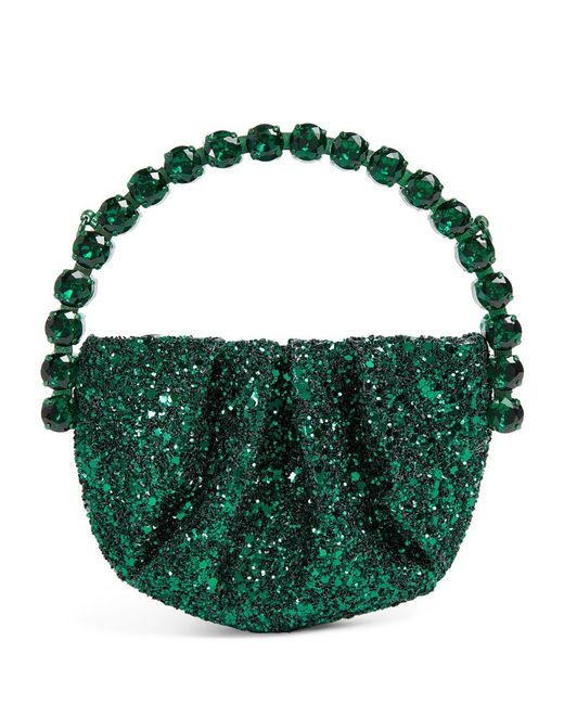 L'alingi Micro Glitter Embellished Eternity Clutch Bag