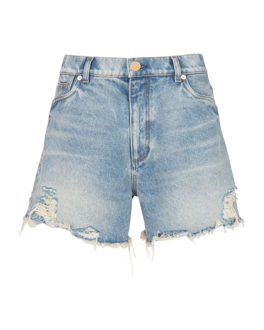 Balmain Vintage-Denim Shorts