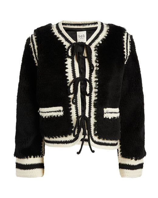 Sea Wool Crochet Harper Jacket