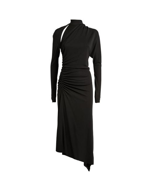 Victoria Beckham VB Asymmetric Midi Dress