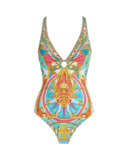 Camilla Ring-Detail Swimsuit