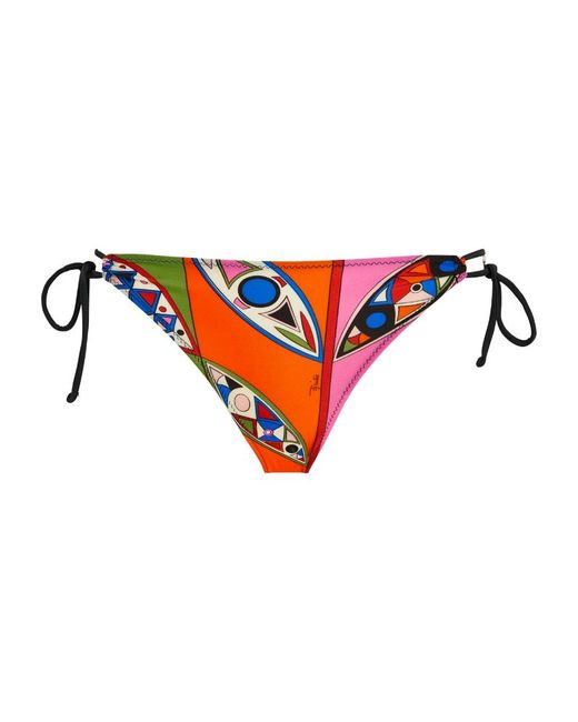 Emilio Pucci PUCCI Geometric Print Bikini Bottoms