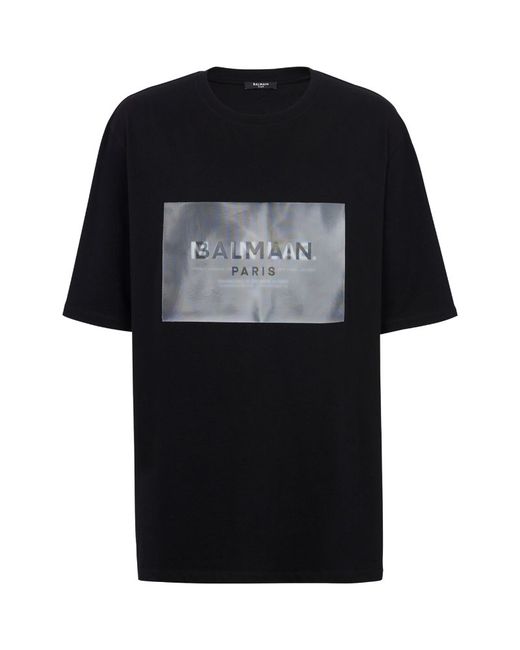 Balmain Main Lab Hologram T-Shirt