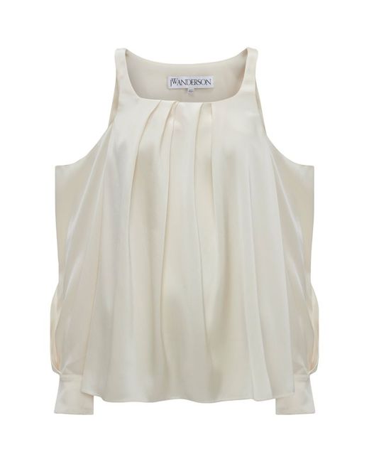 J.W.Anderson Satin Twisted Blouse