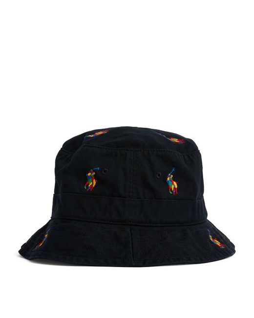 Polo Ralph Lauren Embroidered Polo Pony Bucket Hat