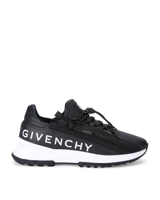 Givenchy Leather Spectre Zip Sneakers