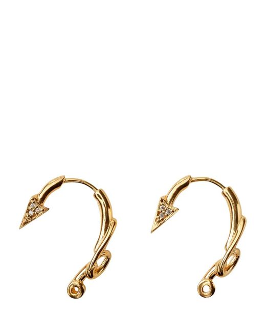 Burberry Plated Hook Earrings