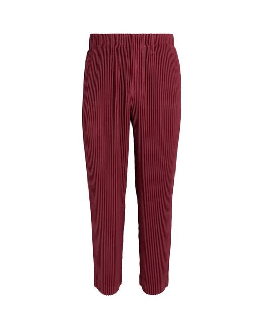 Homme Pliss Issey Miyake Pleated Straight Trousers