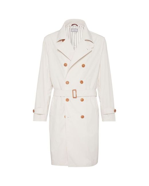 Brunello Cucinelli Belted Trench Coat