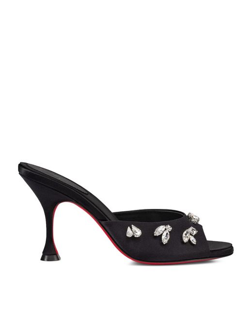 Christian Louboutin Degraqueen Embellished Mules 85