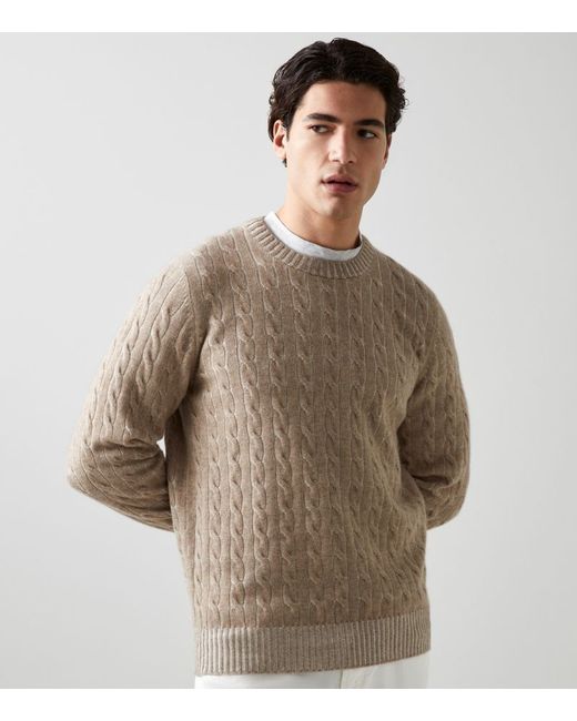 Brunello Cucinelli Cable-Knit Sweater