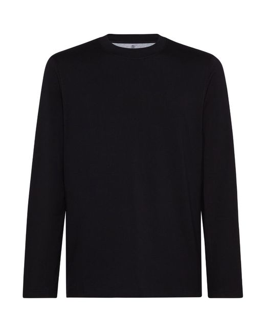 Brunello Cucinelli Cotton Long-Sleeve T-Shirt