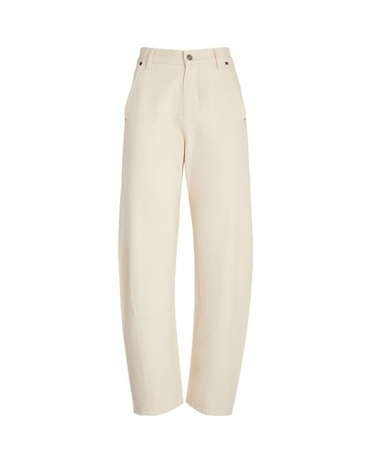 Victoria Beckham Curved Relaxed Jeans