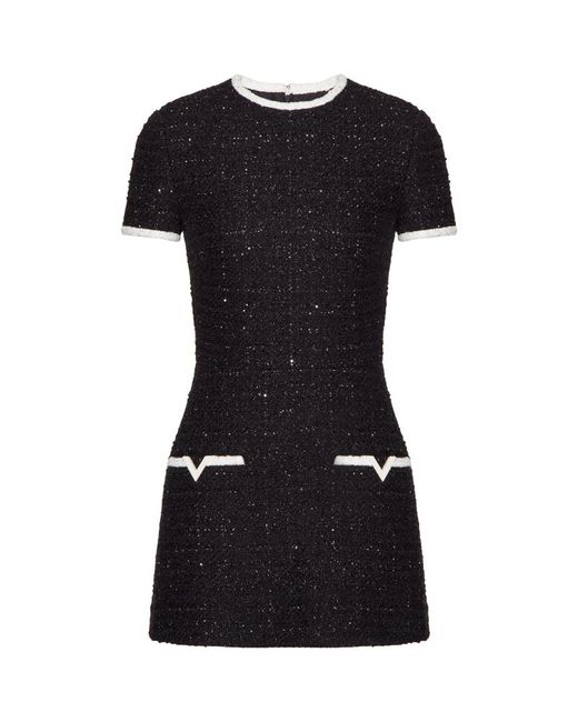 Valentino Garavani Tweed Mini Dress