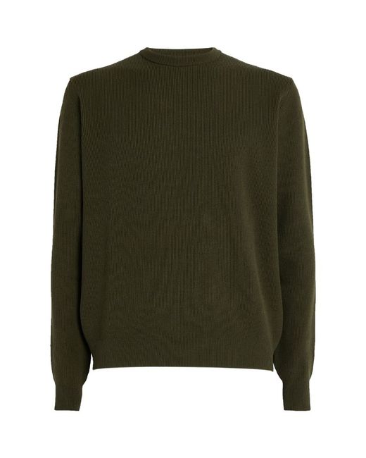 7 For All Mankind Ribbed Crew-Neck Sweater