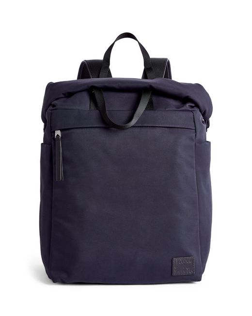 Paul Smith Washed Canvas Roll-Top Backpack