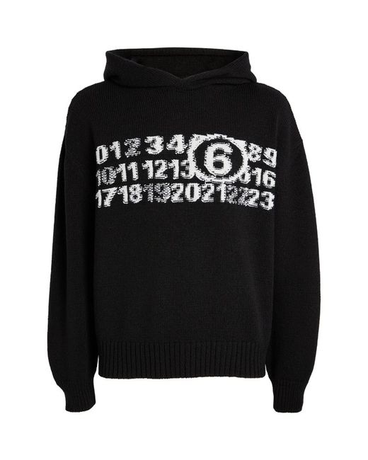Mm6 Maison Margiela Knitted Hoodie