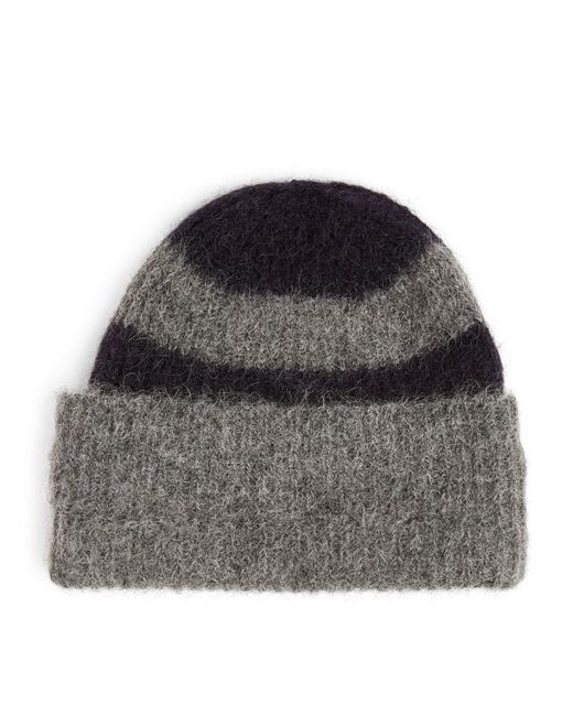 Norse Projects Alpaca-Blend Striped Beanie