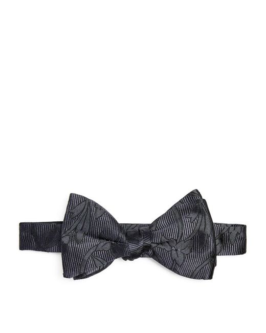 Eton Bow Floral-Pattern Tie