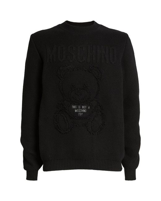Moschino Outline Bear Sweatshirt