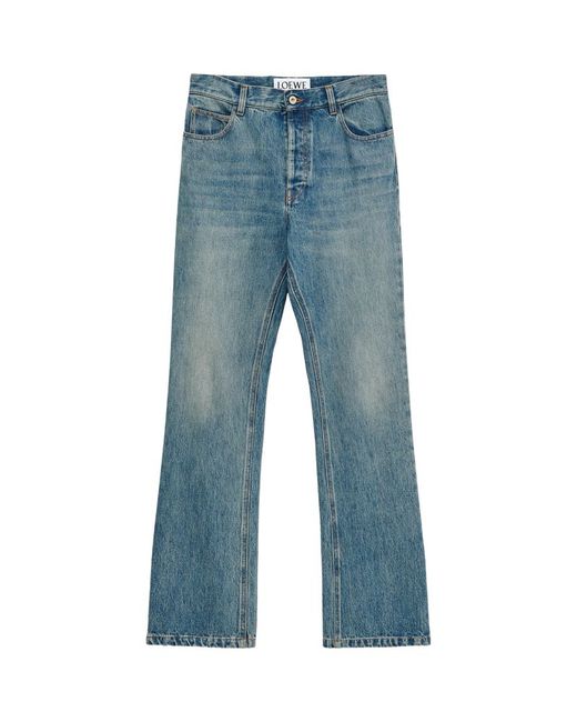 Loewe Faded Bootcut Jeans