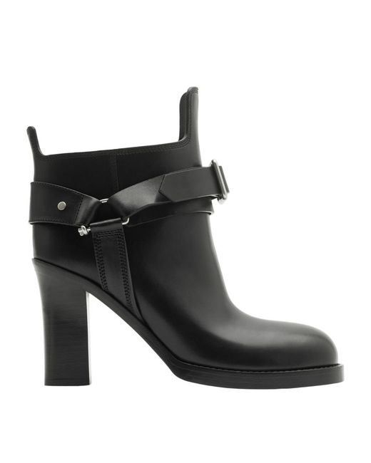 Burberry Leather Stirrup Boots 100