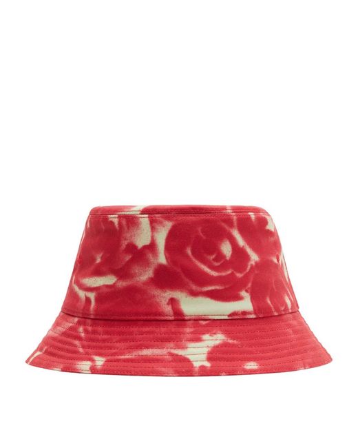 Burberry Rose Print Bucket Hat