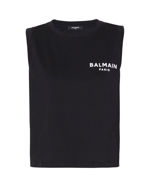 Balmain Logo Tank Top