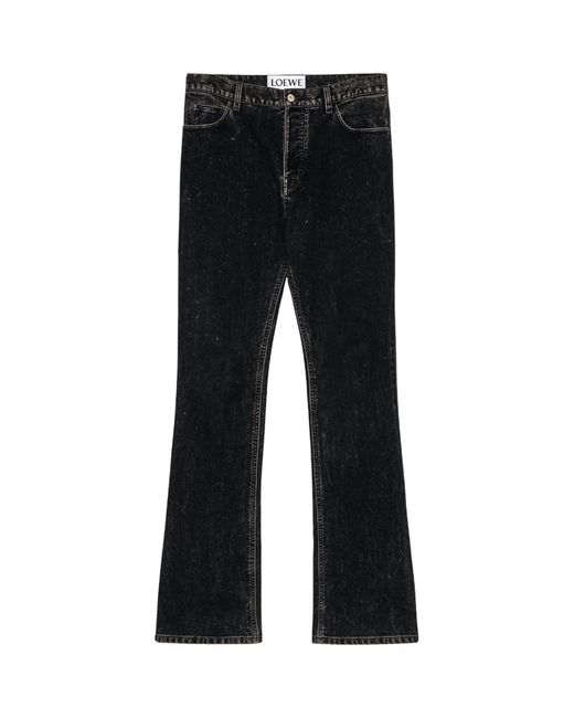 Loewe Faded Bootcut Jeans