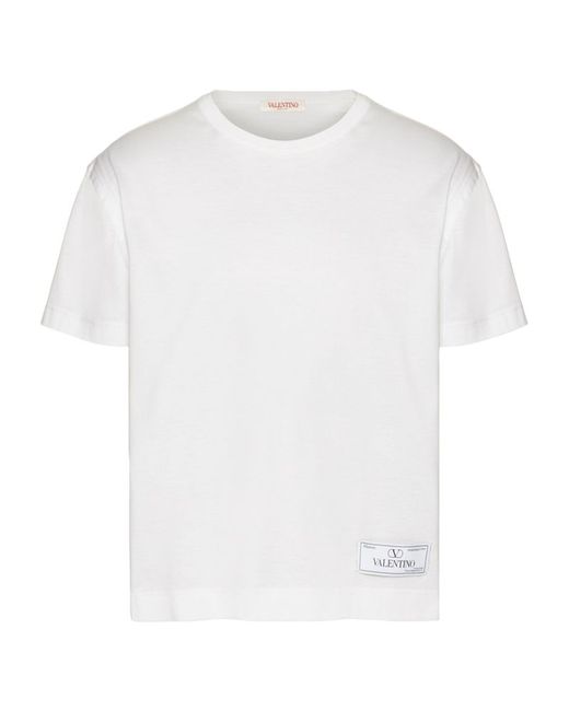 Valentino Garavani Logo-Patch T-Shirt