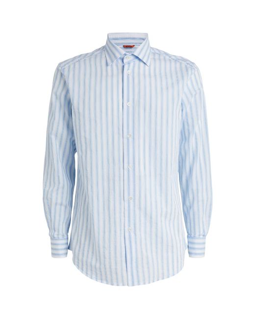 Barena Long-Sleeve Pinstripe Shirt