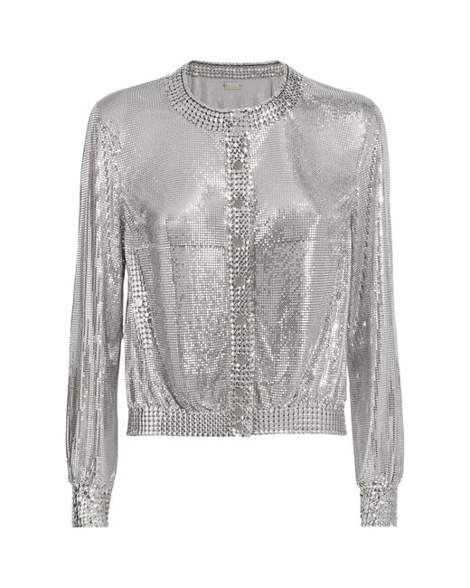 Rabanne Chainmail Bomber Jacket